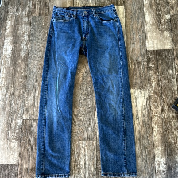 LEVI STRAUSS & CO. MEN JEAN PANTS, SIZE W33-32 L - Picture 3 of 8